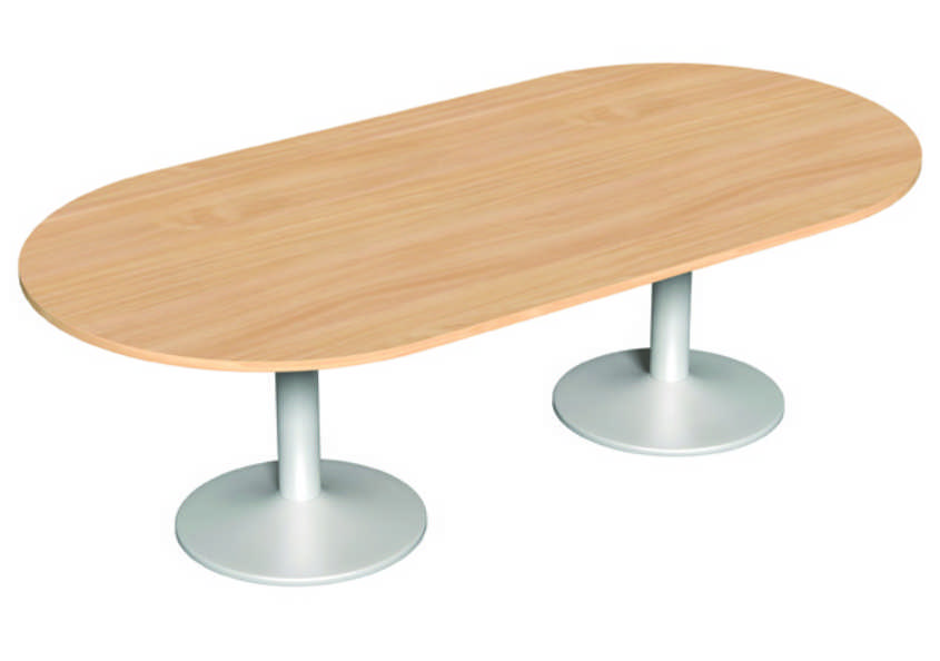 Round Meeting Table - 1200mm- Beech Panel