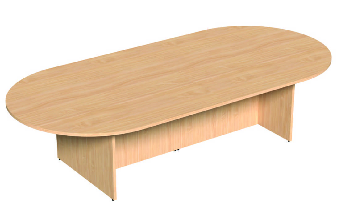  Oval Meeting Table - 1400mm 1 