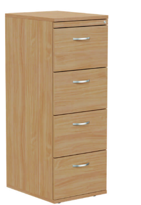  Kito Filing Cabinet - 4 Drawer Beech 1 