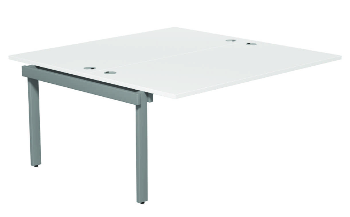 Switch 2 Person Bench Add-on Portal - White- 1600mm  1 