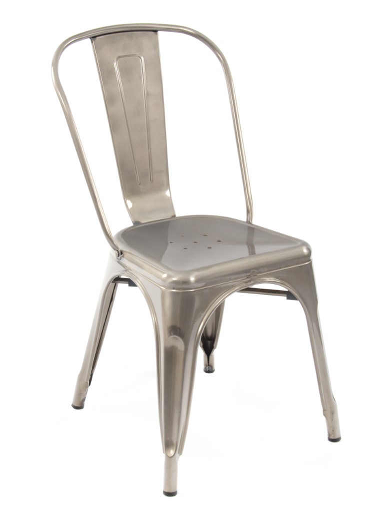 Paris Side Chair (Gunmetal)