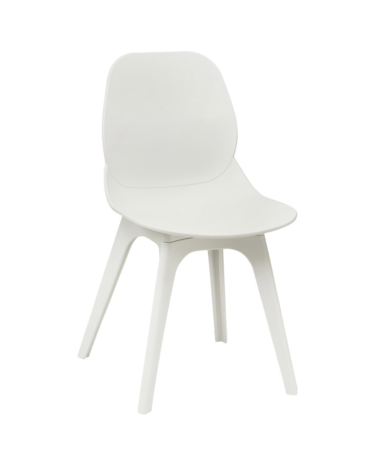  Shoreditch Side Chair – R Frame White 1 