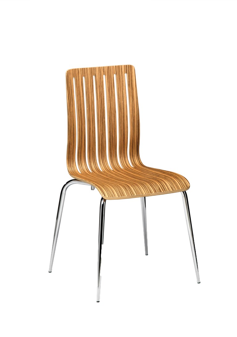  Lucca Side Chair (Zebrano) 1 