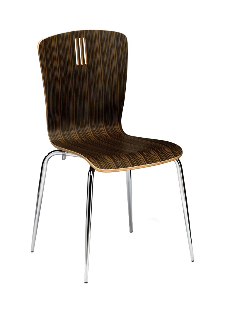 Pelon Side Chair (Zebrano)
